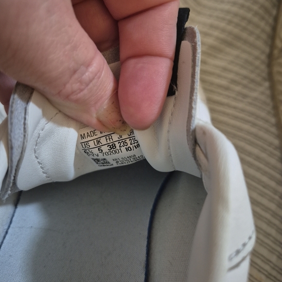 Size 6.5 - Adidas Hypersleek Triple White 702001 10/18 - Picture 6 of 6